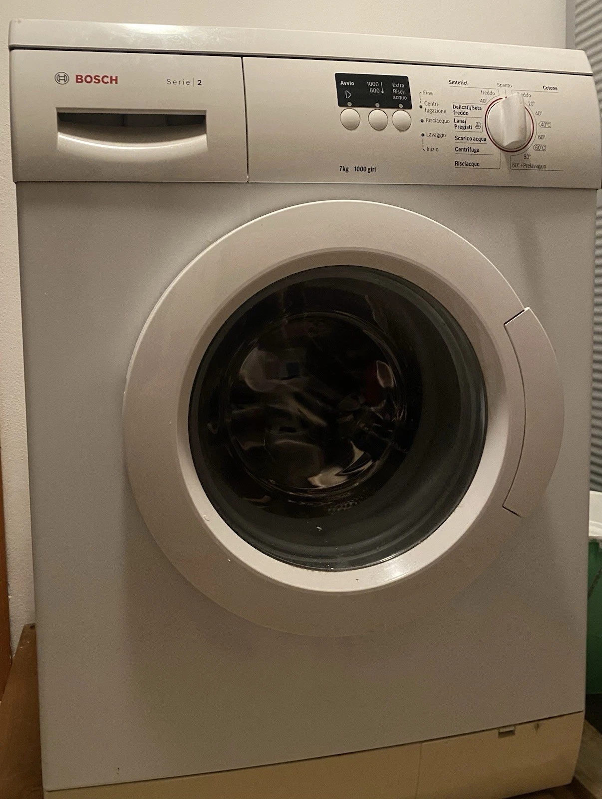 Lavatrice funzionante